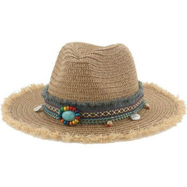 chapeau de paille femme boheme